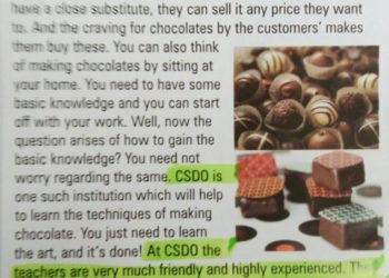 csdo professional chocolate academy
